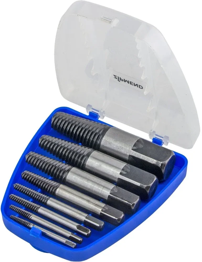 Набор экстракторов для извлечения сломанного крепежа М3-М50, 8пр.