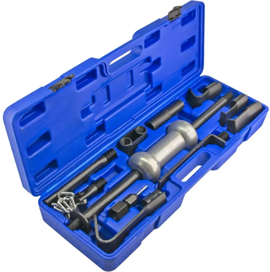 Набор для кузовного ремонта с обратным молотком, 13пр.