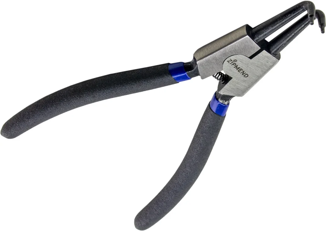 Съемник стопорных колец загнутый (разжим) L-180мм., ZIPMEND