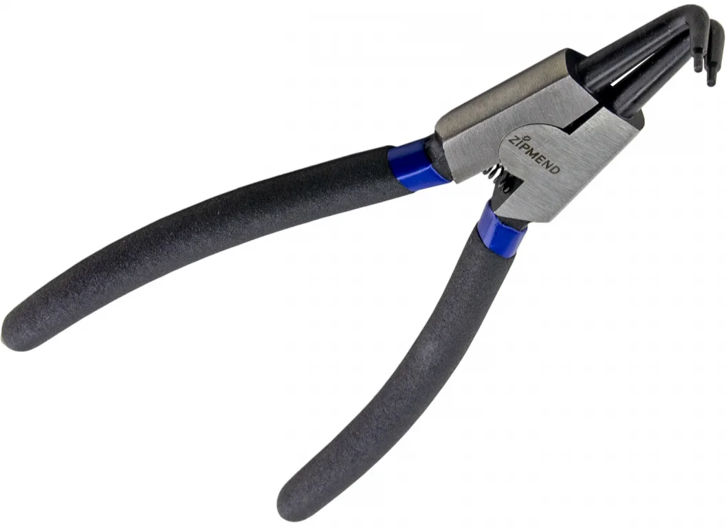Съемник стопорных колец загнутый (разжим) L-230мм., ZIPMEND