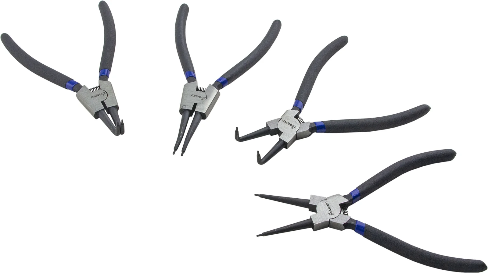 Набор съёмников стопорных колец L-180мм, 4 предмета, ZIPMEND