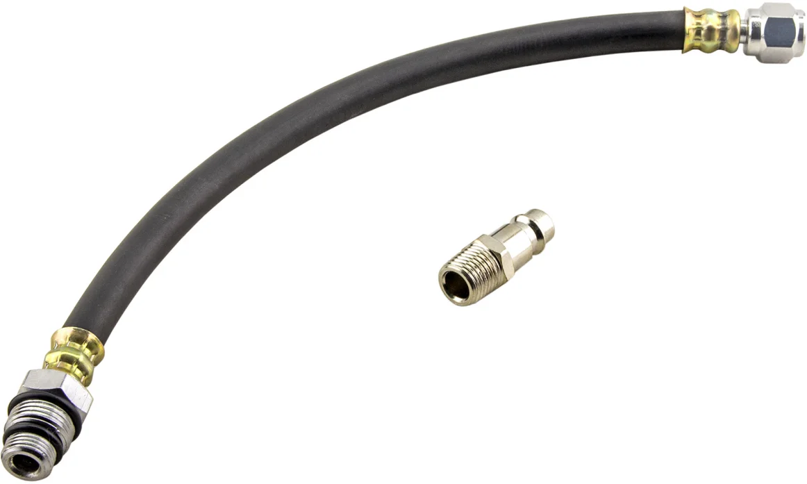 Переходник гибкий для подачи сжатого воздуха в цилиндр ДВС через свечное отверстие, ZIPMEND