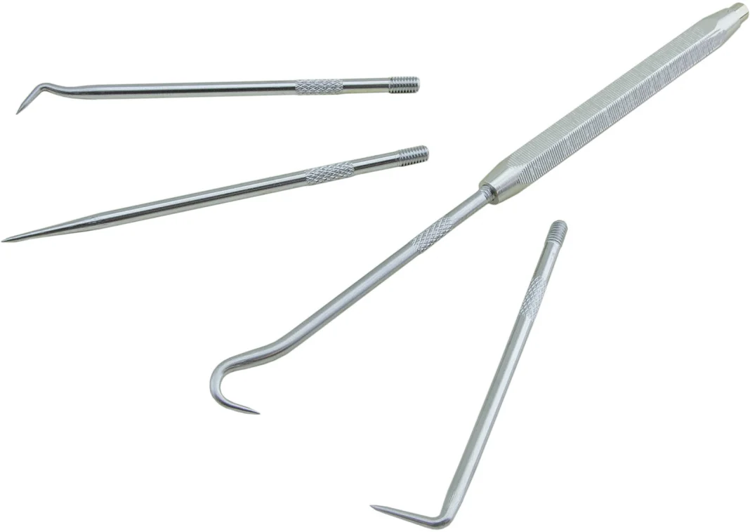 Набор крючков для демонтажа сальников и уплотнителей, 5 предметов, ZIPMEND