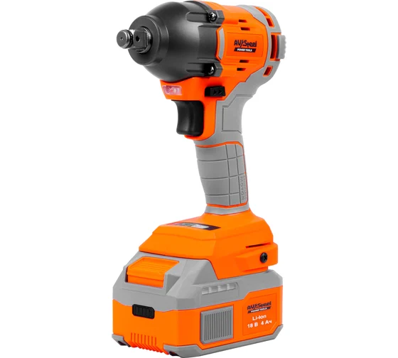Гайковёрт аккумуляторный бесщеточный, AV STEEL