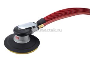 Пневматическая орбитальная шлифовальная машина 127 мм, 10000 об/мин, подошва с липучкой MIGHTY SEVEN QB-43802